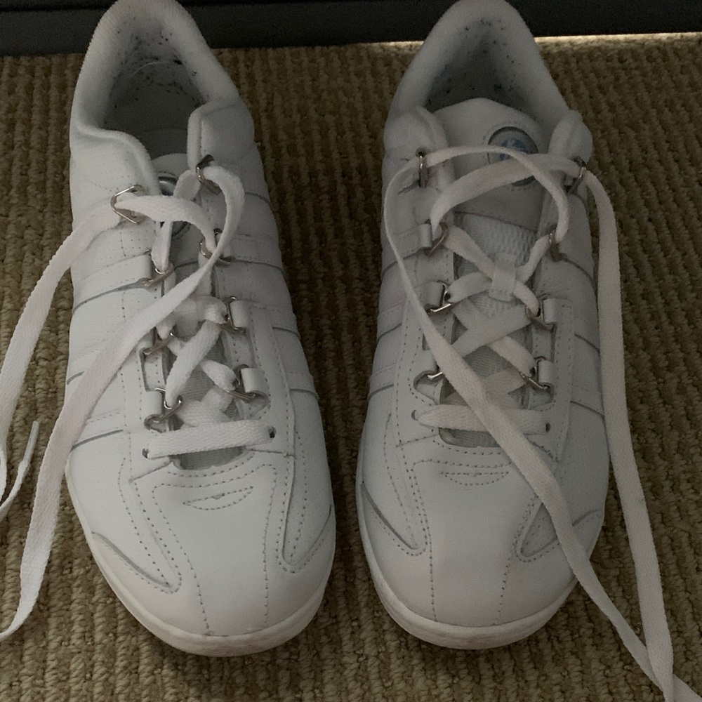 Skechers White Athletic Shoes